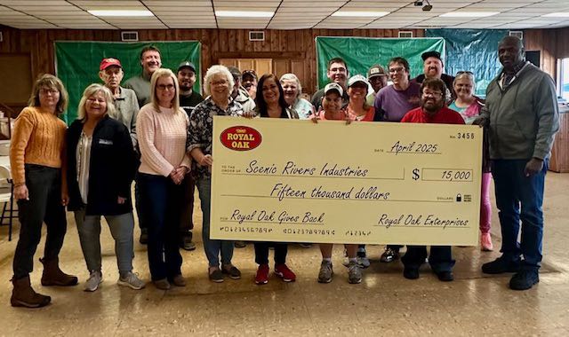 Royal Oak Donation to Scenic Rivers Industries